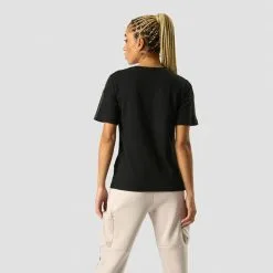 butik med fitnessudstyr -butik med fitnessudstyr 13182 001R ICANIWILL Stance T shirt Black 02 feb23 3