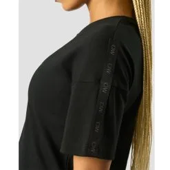 ICANIWILL Stance T-shirt, Mauve -butik med fitnessudstyr 13182 001R ICANIWILL Stance T shirt Black 03 feb23 1