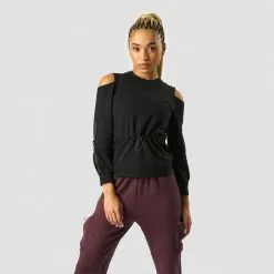 ICANIWILL Stance Long Sleeve, Burgundy -butik med fitnessudstyr 13183 001R ICANIWILL Stance Long Sleeve Black 01 feb23 3