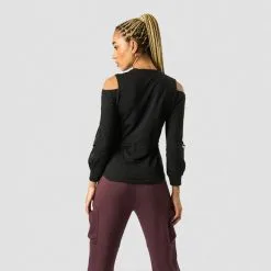 ICANIWILL Stance Long Sleeve, Black -butik med fitnessudstyr 13183 001R ICANIWILL Stance Long Sleeve Black 02 feb23 2