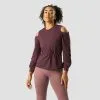 ICANIWILL Stance Long Sleeve, Burgundy