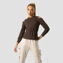 ICANIWILL Stance Long Sleeve, Black -butik med fitnessudstyr 13183 284R ICANIWILL Stance Long Sleeve Dark Brown 01 feb23 2