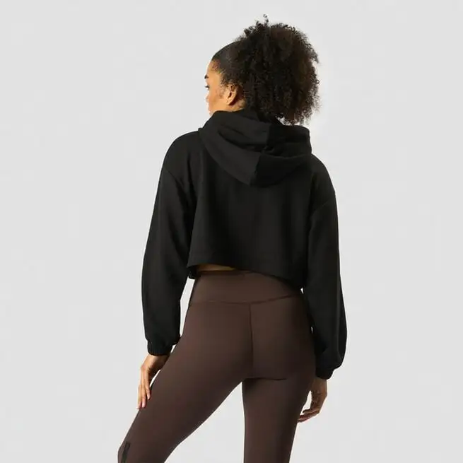 ICANIWILL Stance Cropped Hoodie, Light Mauve 18 ICANIWILL Stance Cropped Hoodie, Light Mauve - Billede 18