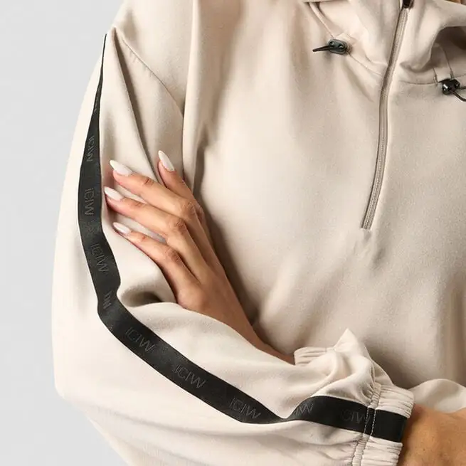 ICANIWILL Stance Cropped Hoodie, Light Mauve 28 ICANIWILL Stance Cropped Hoodie, Light Mauve - Billede 28