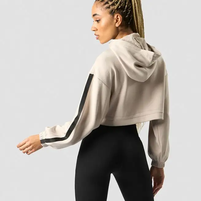 ICANIWILL Stance Cropped Hoodie, Light Mauve 24 ICANIWILL Stance Cropped Hoodie, Light Mauve - Billede 24