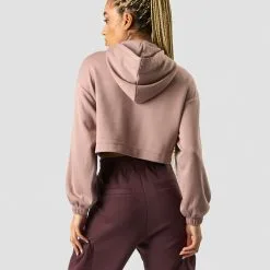 ICANIWILL Stance Cropped Hoodie, Beige -butik med fitnessudstyr 13185 194R ICANIWILL Stance Cropped Hoodie LightMauve 0123 6