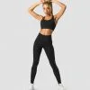 ICANIWILL Stance Sports Bra, Black