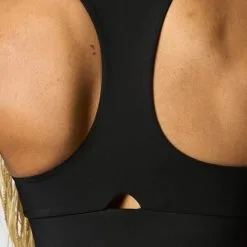 ICANIWILL Stance Sports Bra, Black -butik med fitnessudstyr 13186 001R ICANIWILL Stance Sports Bra Black 0123 2 1