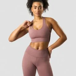 ICANIWILL Stance Sports Bra, Black -butik med fitnessudstyr 13186 170R ICANIWILL Stance Sports Bra Mauve 0123 4