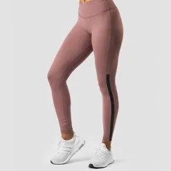 ICANIWILL Stance Tights, Black -butik med fitnessudstyr 13187 170R ICANIWILL StanceTightsMauve 0123 6