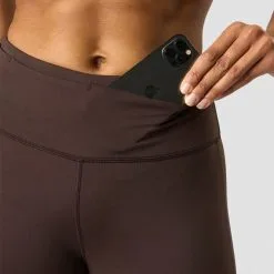 ICANIWILL Stance Tights, Dark Brown -butik med fitnessudstyr 13187 284R ICANIWIL Stanc Tights DarkBrown 0123 3 3