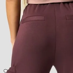 ICANIWILL Stance Pants, Burgundy -butik med fitnessudstyr 13189 006R ICANIWILL Stance Pants Burgundy 0123 4