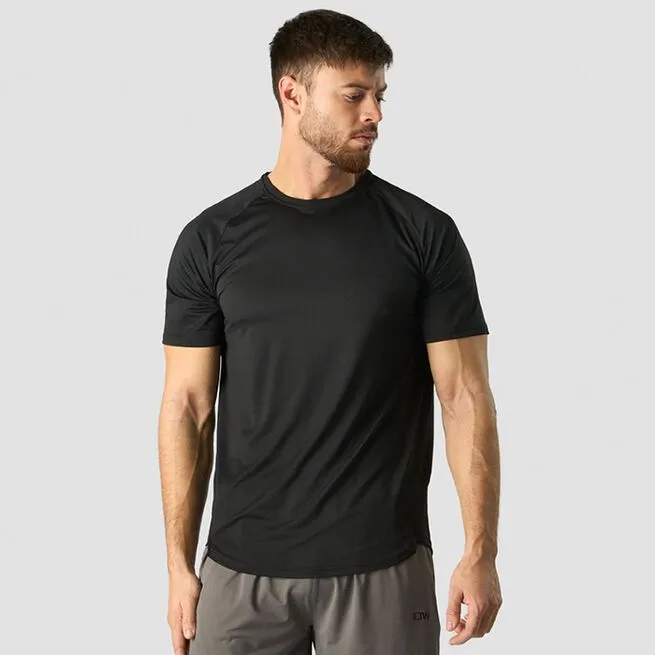 ICANIWILL Stride Raglan T-shirt, Black 1 ICANIWILL Stride Raglan T-shirt, Black