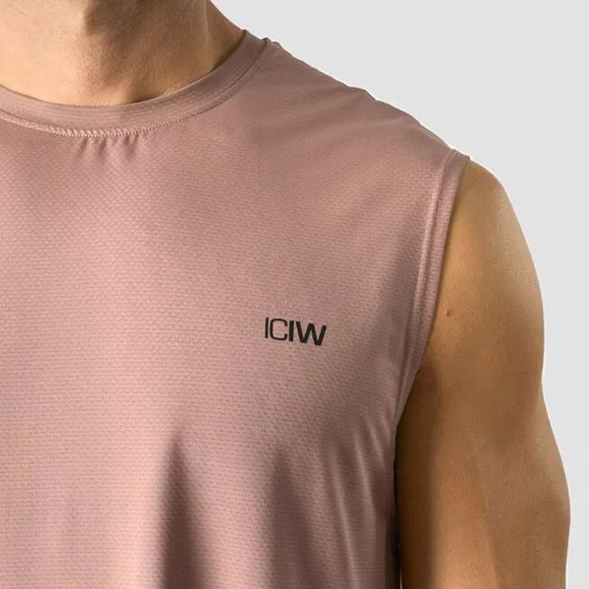ICANIWILL Stride Sleeveless T-shirt, Light Mauve 4 ICANIWILL Stride Sleeveless T-shirt, Light Mauve - Billede 4