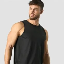 ICANIWILL Stride Tank Top, Black -butik med fitnessudstyr 13193 001R ICANIWILL Stride Tank Top Black jan23 1