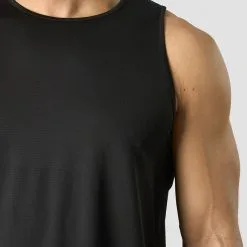 ICANIWILL Stride Tank Top, Black -butik med fitnessudstyr 13193 001R ICANIWILL Stride Tank Top Black jan23 4