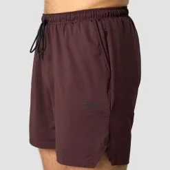 ICANIWILL Stride Shorts, Burgundy -butik med fitnessudstyr 13194 006R ICANIWILL Stride Shorts Burgundy 3