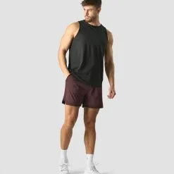 ICANIWILL Stride Shorts, Burgundy -butik med fitnessudstyr 13194 006R ICANIWILL Stride Shorts Burgundy 5