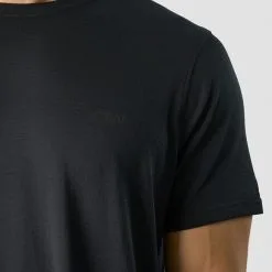 ICANIWILL Stride T-shirt DriRelease, Black -butik med fitnessudstyr 13197 001R ICANIWILL Stride T shirt DriRelease Black 3