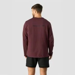 ICANIWILL Stride Sweatshirt, Burgundy 8 ICANIWILL Stride Sweatshirt, Burgundy -butik med fitnessudstyr 13199 006R ICANIWILL Stride Sweatshirt Burgundy jan23 2