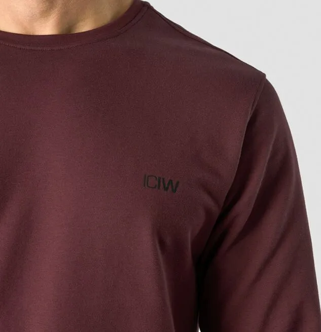 ICANIWILL Stride Sweatshirt, Burgundy 4 ICANIWILL Stride Sweatshirt, Burgundy - Billede 4