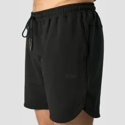 ICANIWILL Stride Sweat Shorts, Black -butik med fitnessudstyr 13200 001R ICANIWILL Stride Sweat Shorts Black jan23 3