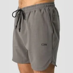 ICANIWILL Stride Sweat Shorts, Grey -butik med fitnessudstyr 13200 008R ICANIWILL Stride Sweat Shorts Grey jan23 3