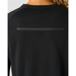 ICANIWILL Stride Cropped Long Sleeve, Black -butik med fitnessudstyr 13209 001R ICIW Stride Cropped Long Sleeve Black 05 feb23 2