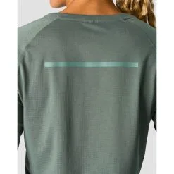 ICANIWILL Stride Cropped Long Sleeve, Light Mauve -butik med fitnessudstyr 13209 286R ICIW Stride Cropped Long Sleeve Sea Green 04 feb23 2