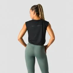 ICANIWILL Stride Cropped Tank, Light Mauve -butik med fitnessudstyr 13210 001R ICIW Stride Cropped Tank Black 02 feb23 2