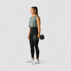 ICANIWILL Stride Cropped Tank, Light Mauve -butik med fitnessudstyr 13210 286R ICIW Stride Cropped Tank Sea Green 06 jan23 1