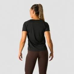 ICANIWILL Stride T-shirt, Light Mauve -butik med fitnessudstyr 13211 001R ICIW Stride T shirt Black 02 feb23 1
