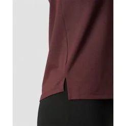 ICANIWILL Stride T-shirt, Light Mauve -butik med fitnessudstyr 13211 006R ICIW Stride T shirt Burgundy 06 feb23 2