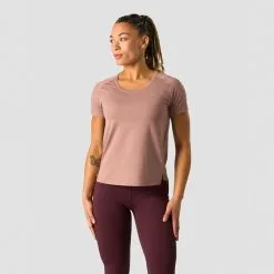ICANIWILL Stride T-shirt, Black -butik med fitnessudstyr 13211 194R ICIW Stride T shirt Light Mauve 03 feb23 3