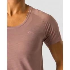 ICANIWILL Stride T-shirt, Light Mauve -butik med fitnessudstyr 13211 194R ICIW Stride T shirt Light Mauve 05 feb23 1