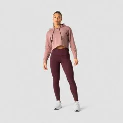 ICANIWILL Stride Cropped Hoodie, Light Mauve -butik med fitnessudstyr 13212 194R ICIW Stride Cropped Hoodie Light Mauve 05 feb23 2