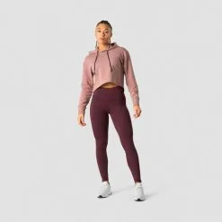 ICANIWILL Stride Cropped Hoodie, Black -butik med fitnessudstyr 13212 194R ICIW Stride Cropped Hoodie Light Mauve 05 feb23