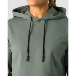 ICANIWILL Stride Cropped Hoodie, Sea Green -butik med fitnessudstyr 13212 286R ICIW Stride Cropped Hoodie Sea Green 03 feb23 2