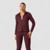 ICANIWILL Stride Zipper Hoodie, Burgundy