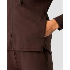 ICANIWILL Stride Zipper Hoodie, Black -butik med fitnessudstyr 13213 284R ICIW Stride Zipper Hoodie Dark Brown 05 feb23 2