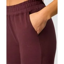 ICANIWILL Stride Sweatpants, Dark Brown -butik med fitnessudstyr 13214 006R ICIW Stride Sweatpants Burgundy 03 feb23 2