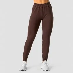 ICANIWILL Stride Sweatpants, Burgundy -butik med fitnessudstyr 13214 284R ICIW Stride Sweatpants Dark Brown 01 feb23