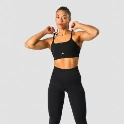 ICANIWILL Stride Strappy Sportsbra, Black 30 ICANIWILL Stride Strappy Sportsbra, Black -butik med fitnessudstyr 13215 001R ICIW Stride Strappy Sportsbra Black 01 feb23 2