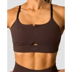 ICANIWILL Stride Strappy Sportsbra, Sea Green -butik med fitnessudstyr 13215 284R ICIW Stride Strappy Sportsbra Dark Brown 04 feb23