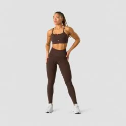 ICANIWILL Stride Strappy Sportsbra, Black 41 ICANIWILL Stride Strappy Sportsbra, Black -butik med fitnessudstyr 13215 284R ICIW Stride Strappy Sportsbra Dark Brown 06 feb23 1
