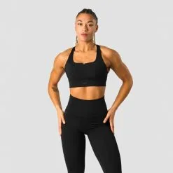 ICANIWILL Stride Sports Bra, Sea Green 69 ICANIWILL Stride Sports Bra, Sea Green -butik med fitnessudstyr 13216 001R ICIW Stride Sports Bra Black 01 feb23