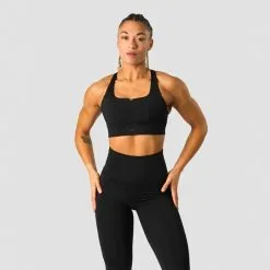 ICANIWILL Stride Sports Bra, Black -butik med fitnessudstyr 13216 001R ICIW Stride Sports Bra Black 01 feb23 3