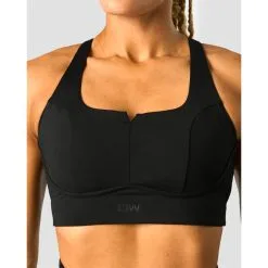 ICANIWILL Stride Sports Bra, Sea Green 73 ICANIWILL Stride Sports Bra, Sea Green -butik med fitnessudstyr 13216 001R ICIW Stride Sports Bra Black 05 feb23