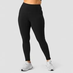ICANIWILL Stride Tights, Sea Green -butik med fitnessudstyr 13217 001R ICIW Stride Tights Black 03 feb23 3