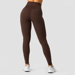 ICANIWILL Stride Tights, Dark Brown -butik med fitnessudstyr 13217 284R ICIW Stride Tights Dark Brown 02 feb23 1